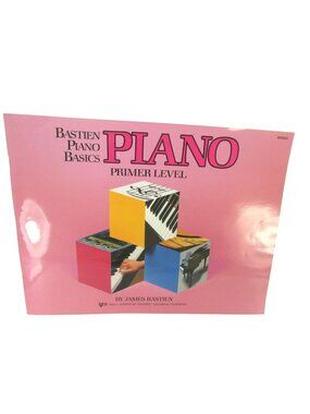 Piano Sheet Music Bastien Basics Primer Level Vintage 31913